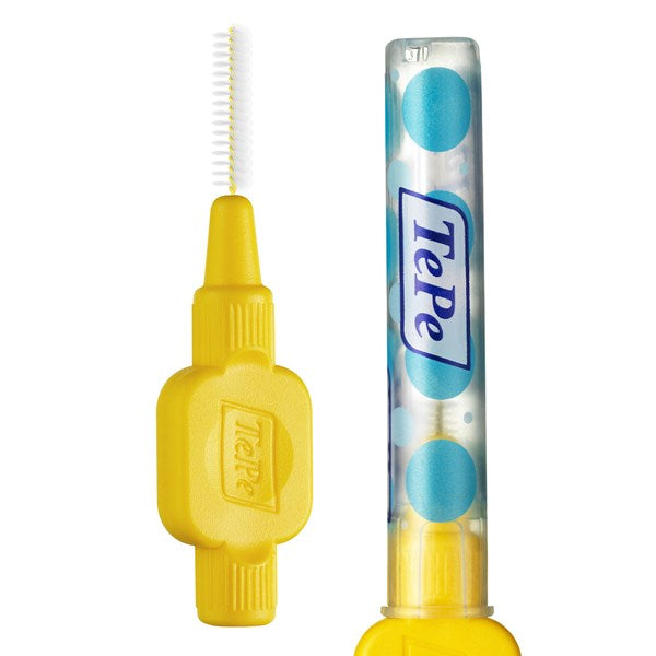Tepe Interdental Brush with one cap pk of 6-blister pack