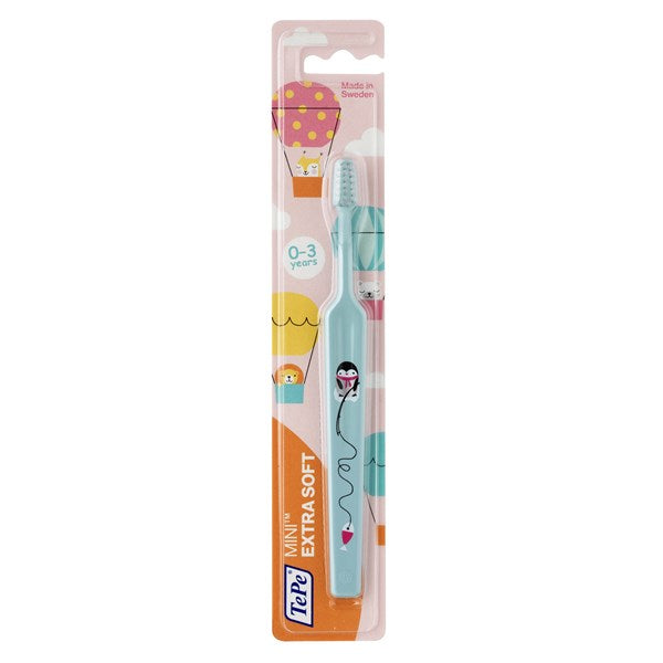 Tepe Mini™ Extra Soft Toothbrush in blister pack (0-3)